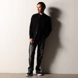 【RIELABO】グリッターブロックチェック ドライバーズニット | NICOLE | 詳細画像3 