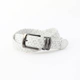 【RIELABO】エンボスイタリアンレザー メッシュベルト | NICOLE | 詳細画像5 