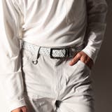 【RIELABO】エンボスイタリアンレザー メッシュベルト | NICOLE | 詳細画像8 