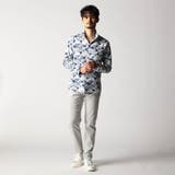 アラカルトプリント スタンドカラーシャツ | NICOLE | 詳細画像3 