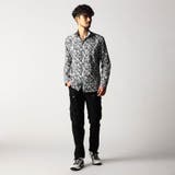 アラカルトプリント スタンドカラーシャツ | NICOLE | 詳細画像4 