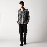 アラカルトプリント スタンドカラーシャツ | NICOLE | 詳細画像5 