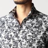 アラカルトプリント スタンドカラーシャツ | NICOLE | 詳細画像8 