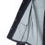 【RIELABO】ハイストレッチデニムスタンドシャツブルゾン | NICOLE | 詳細画像14 