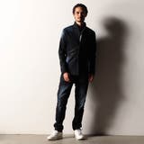 【RIELABO】ハイストレッチデニムスタンドシャツブルゾン | NICOLE | 詳細画像3 