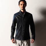 【RIELABO】ハイストレッチデニムスタンドシャツブルゾン | NICOLE | 詳細画像4 