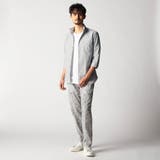 リバーシブルドビー ７分袖スタンドカラーシャツ | NICOLE | 詳細画像2 