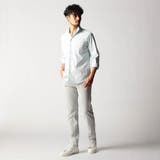 リバーシブルドビー ７分袖スタンドカラーシャツ | NICOLE | 詳細画像3 