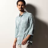 【RIELABO】ブライトジャカード 7分袖レギュラーカラーシャツ | NICOLE | 詳細画像22 