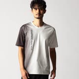29グレー | グラデーションストレッチポンチロゴTシャツ | NICOLE