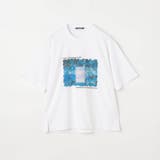 【RIELABO】グラフィックプリント クルーネックTシャツ | NICOLE | 詳細画像10