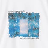 【RIELABO】グラフィックプリント クルーネックTシャツ | NICOLE | 詳細画像17