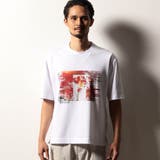 【RIELABO】グラフィックプリント クルーネックTシャツ | NICOLE | 詳細画像5