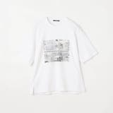 【RIELABO】グラフィックプリント クルーネックTシャツ | NICOLE | 詳細画像9