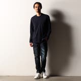 【RIELABO】シルク混ストレッチスムースクルーネックプルオーバー | NICOLE | 詳細画像4 