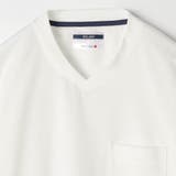 【RIELABO】サッカートリコット Vネック半袖カットソー（日本製） | NICOLE | 詳細画像12 