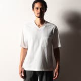 【RIELABO】サッカートリコット Vネック半袖カットソー（日本製） | NICOLE | 詳細画像5 