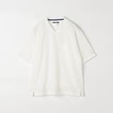 【RIELABO】サッカートリコット Vネック半袖カットソー（日本製） | NICOLE | 詳細画像8 