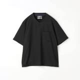 【RIELABO】サッカートリコット Vネック半袖カットソー（日本製） | NICOLE | 詳細画像9 