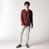 リンクスジャカード Vネックカットソー | NICOLE | 詳細画像2 