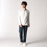 リンクスジャカード Vネックカットソー | NICOLE | 詳細画像3 