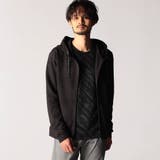 92その他3 | ジオメトリックジャガードフードパーカー | NICOLE