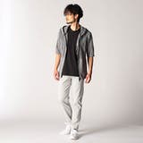 ラッセルレース5分袖フードパーカー | NICOLE | 詳細画像2 