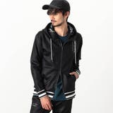 49ブラック | 【NICOLE SPORTS】ダンボールニットジップパーカー | NICOLE