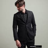 49ブラック | 【HIDEAWAYS BLACK】ガムストレッチブライトシャンブレー2Bジャケッ… | NICOLE