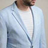 【HIDEAWAYS BLACK】シアージャガードニット2Bジャケット | NICOLE | 詳細画像10 