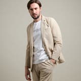 18ベージュ | 【HIDEAWAYS BLACK】シャリルジャージージャケット | NICOLE