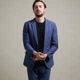 60ブルー | 【HIDEAWAYS BLACK】シャリルジャージージャケット | NICOLE