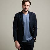 67ネイビー | 【HIDEAWAYS BLACK】シャリルジャージージャケット | NICOLE