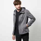 39チャコールグレー | ガムストレッチリネン マウンテンパーカー | NICOLE