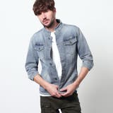 ライトオンスストレッチデニム７分袖Gジャン | NICOLE | 詳細画像1 