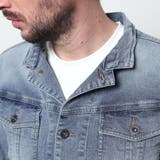 ライトオンスストレッチデニム７分袖Gジャン | NICOLE | 詳細画像12 