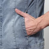 ライトオンスストレッチデニム７分袖Gジャン | NICOLE | 詳細画像15 