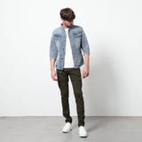 ライトオンスストレッチデニム７分袖Gジャン | NICOLE | 詳細画像5 