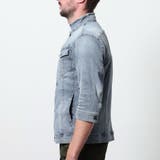 ライトオンスストレッチデニム７分袖Gジャン | NICOLE | 詳細画像8 