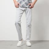 09ホワイト | ライトオンスストレッチデニムパンツ | NICOLE