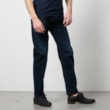 67ネイビー | ライトオンスストレッチデニムパンツ | NICOLE