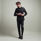 【HIDEAWAYS BLACK】ガムストレッチブライトシャンブレー イージース… | NICOLE | 詳細画像2 