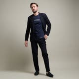 【HIDEAWAYS BLACK】シアージャガードニット イージースラックス | NICOLE | 詳細画像9 