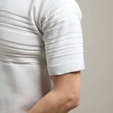 【HIDEAWAYS BLACK】切り替えタックボーダー半袖ニット | NICOLE | 詳細画像11 