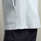 【HIDEAWAYS BLACK】フルジップスタンドニットブルゾン | NICOLE | 詳細画像12 