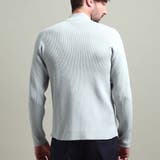 【HIDEAWAYS BLACK】フルジップスタンドニットブルゾン | NICOLE | 詳細画像13 