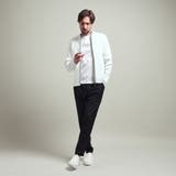 【HIDEAWAYS BLACK】フルジップスタンドニットブルゾン | NICOLE | 詳細画像2 