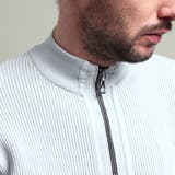 【HIDEAWAYS BLACK】フルジップスタンドニットブルゾン | NICOLE | 詳細画像8 