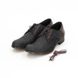 67ネイビー | アラカルトダービーシューズ | NICOLE