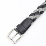 49ブラック | コンビメッシュベルト | NICOLE